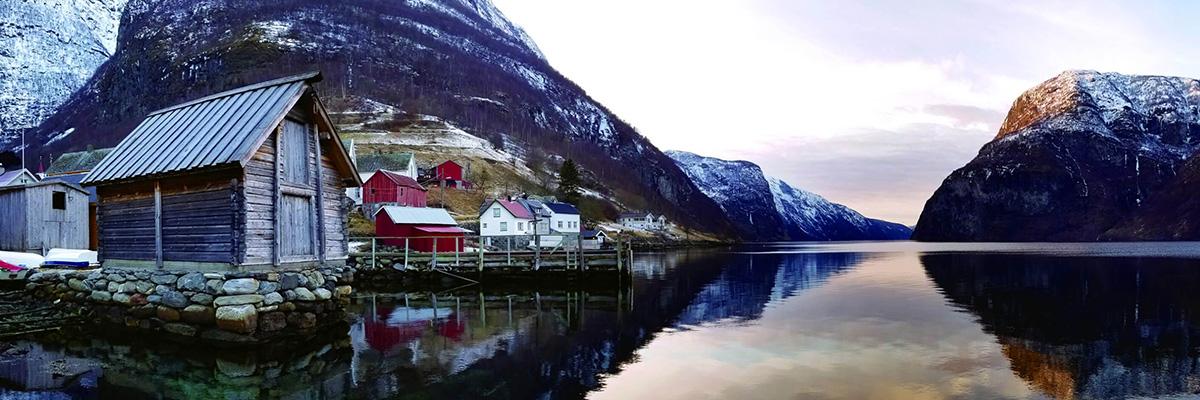 Fjords of Norway - background banner